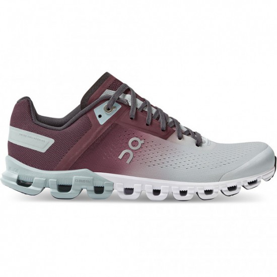 On Cloudflow Running Shoes Mulberry/Mineral Women