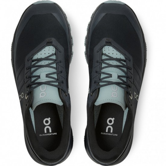 On Cloudventure Running Shoes Black/Cobble Women