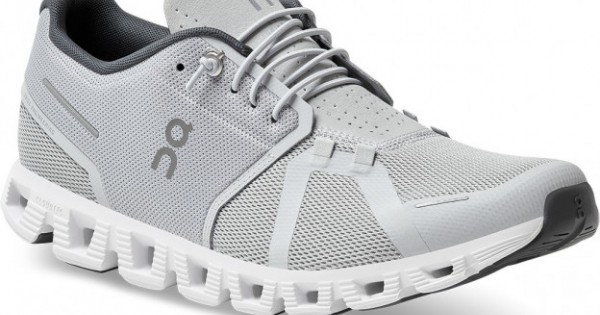 On Cloud 5 Running Shoes Glacier/White Men