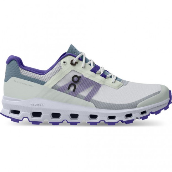 On Cloudvista Running Shoes Frost/Mineral Women