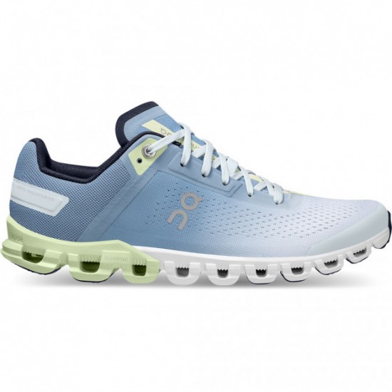 On Cloudflow Running Shoes Niagara/Meadow Women