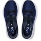 On Cloudnova Running Shoes Navy/White Men