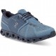 On Cloud 5 Waterproof Running Shoes Metal/Navy Women