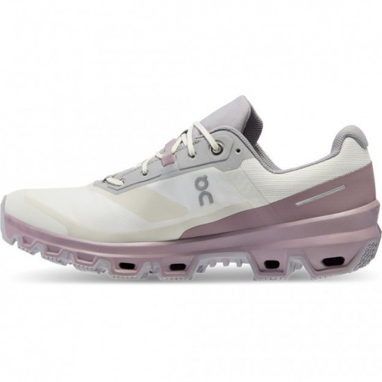 On Cloudventure Waterproof Running Shoes Ice/Heron Women